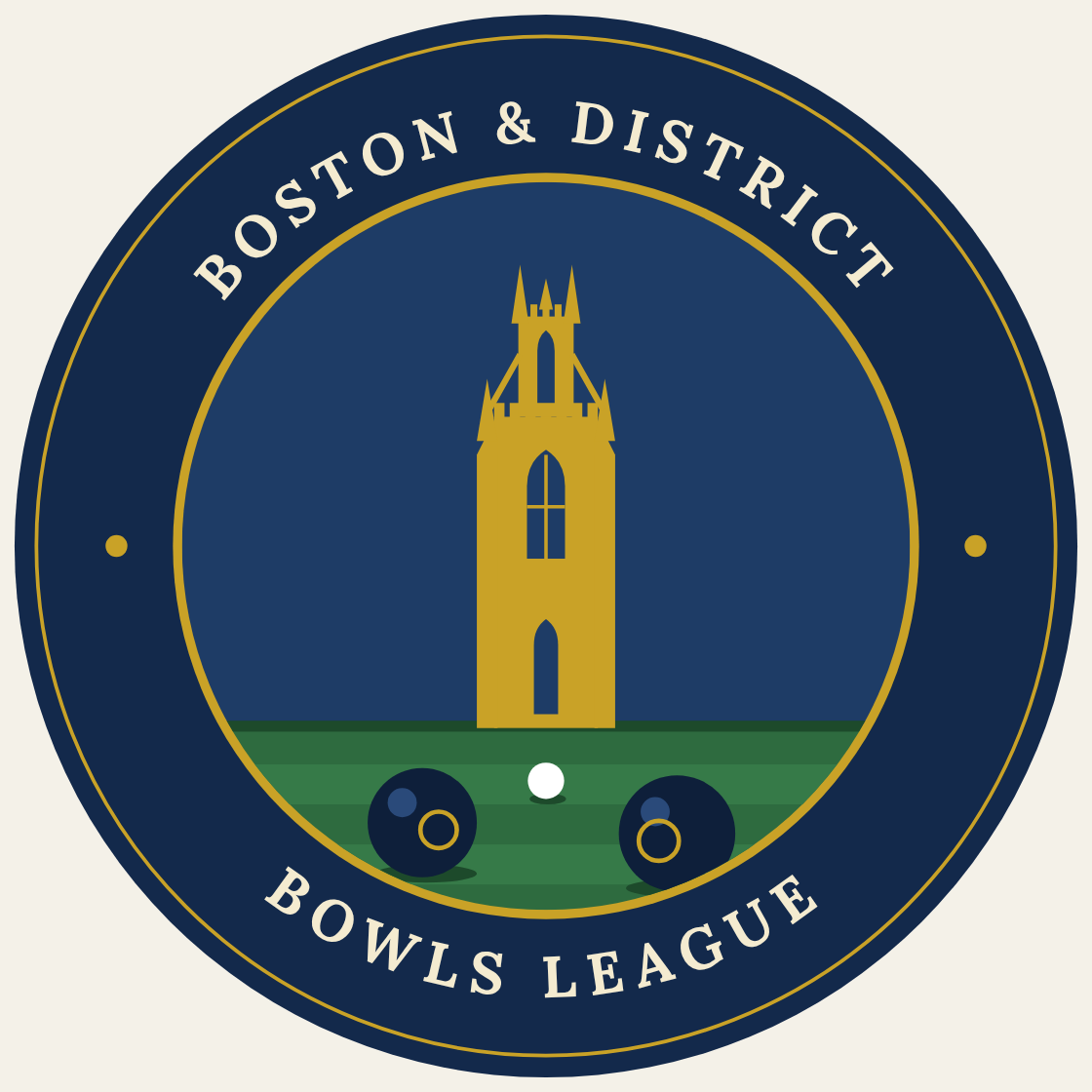 Boston and District Bowls Leagues logo